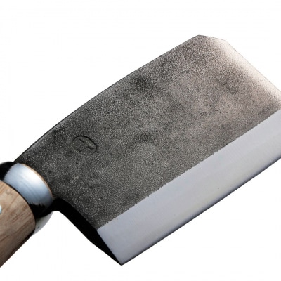 [TEPPA] 薪割鉈 守門 ヌメ革  専用革ケース付  ナタ なた 薪割り【035S031】