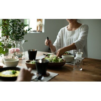 ギフト 黒染めカトラリーA大ペアセット [つやつや] 96 KURO  贈り物【024S061】