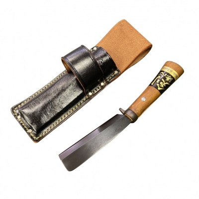 剣謙心 ミニナタ 黒染 片刃 鉈 なた キャンプ用品 アウトドア用品 燕三条 020S096