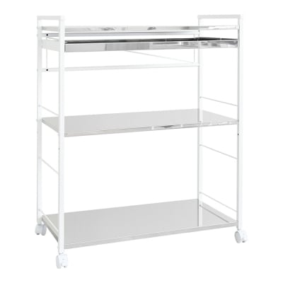 クラルテ ステンレスワゴン[引出1・幅73]| A196 足立製作所 【042S015】