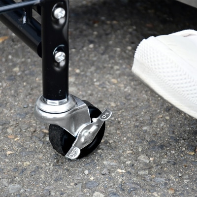 SUV用タイヤラック2個組 カバー付 | A183 足立製作所 【059S025】