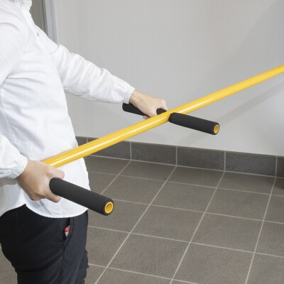 持ちやすいさすまた 防犯 捕獲 刺股 サスマタ 【099S027】