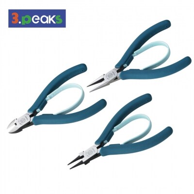 ハンドメイド用 ニッパ&丸ペンチ&平ペンチセットHM-01～03BL 【029S051】【0