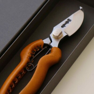 剪定鋏 YP165 T30Cキャメル ガーデニング 園芸用品 燕三条製 外山刃物【044S058】