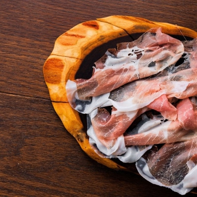 燕三条Bit スライス 三条市産下田豚Bitオリジナル生ハム 〜15ヶ月以上熟成〜【010S875】