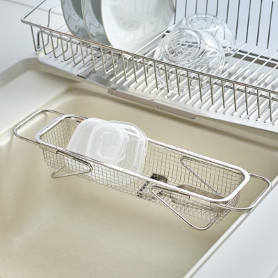 水切りメッシュかご スリム ステンレス 燕三条製 [Leye]【010S881】