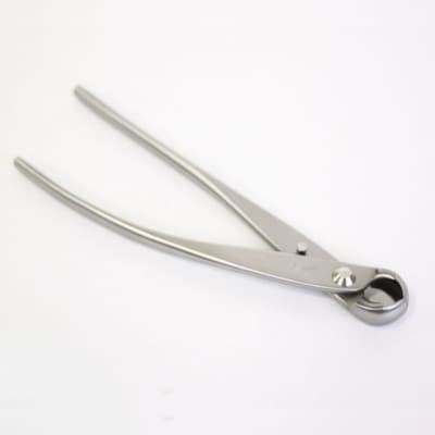 ステンレス丸刃コブ切 小 180mm 盆栽 盆栽鋏 盆栽道具 はさみ [喜久和] 【059S030】