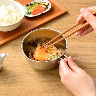 取っ手付き卵溶きボウル レイエ 燕三条 AUX 食洗機対応 [Leye] 【010S915】