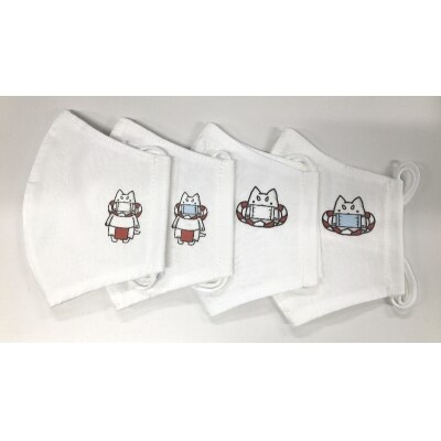 磐田市ゆるキャラしっぺいマスク4枚セット 3 お礼品詳細 ふるさと納税なら さとふる