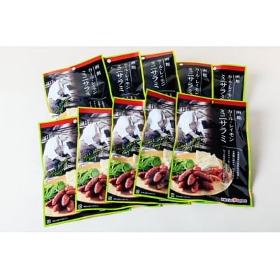函館カール・レイモン　ミニサラミ10個セット[7686847]    