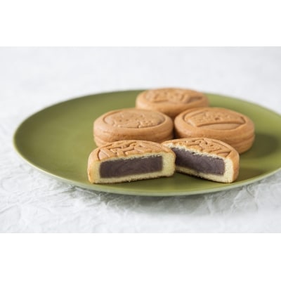 函館散歩　20個入(小豆あん10個・ミルクあん10個)_HD063-005