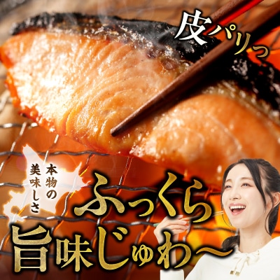 紅鮭&秋鮭切身セット(64切)_HD231-002