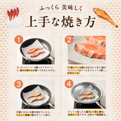 紅鮭切身&秋鮭切身セット(32切)_HD231-001