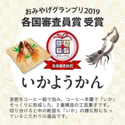 いか大漁函　【「いかようかん」と焼チョコ最中「いか五郎商店」とのイカすセット!】_HD070-001