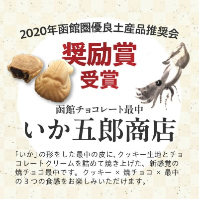 いか大漁函　【「いかようかん」と焼チョコ最中「いか五郎商店」とのイカすセット!】_HD070-001