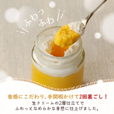 北海道 かぼちゃの雪んこプリン 6個_HD142-001