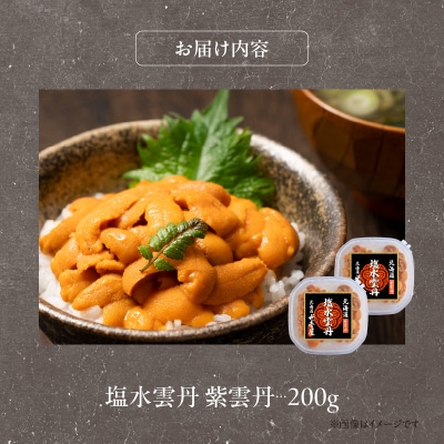 函館産　世壱屋塩水ウニ(ムラサキウニ)200g_HD173-002