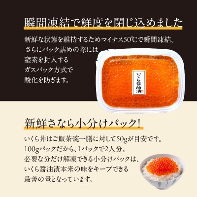北海道産いくら 100g×4箱_HD117-032