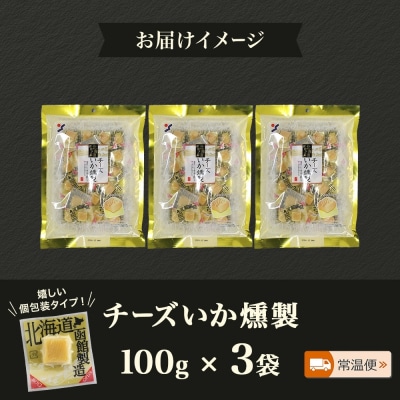 チーズいか燻製 100g 3袋_HD152-034