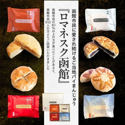 【雪ミクパッケージ】『ロマネスク函館 あそーと』 8枚(各種2枚×4種類)_HD070-003