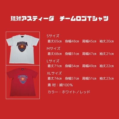 琉球アスティーダ 　チームロゴTシャツ