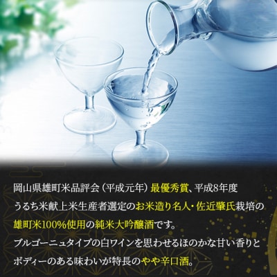 櫻室町 純米 大吟醸 佐近 スペシャル お酒 日本酒[NO5765-0021]
