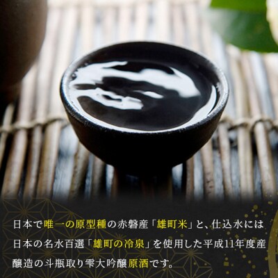 櫻室町 平成11BY 長期低温 熟成酒 雫大吟醸 寶珠一献 お酒 日本酒 [NO5765-0052]