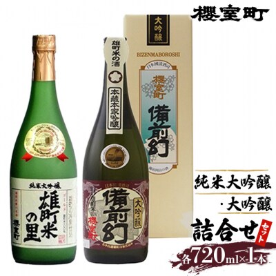 櫻室町 純米 大吟醸 ・ 大吟醸 詰合せ セット お酒 日本酒[NO5765-0137]