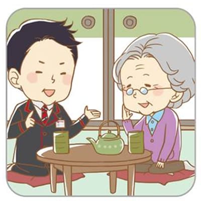 みまもり訪問サービス(12か月)[NO5765-0189]