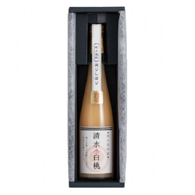 翠果撰 岡山 清水白桃 ドリンク 1本(500ml)化粧箱入り[NO5765-0570]