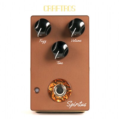 Spiritus CRAFTROS オーバードライブ ファズペダル [NO5765-0954]