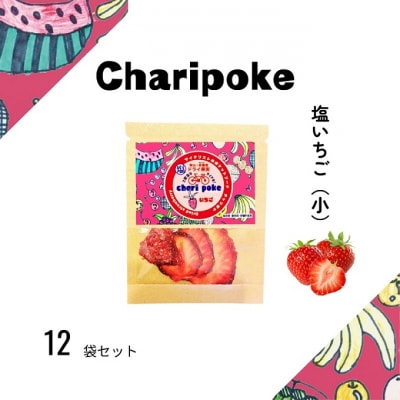ドライフルーツ チャリポケ 塩 ドライ果実 いちご 小サイズ[NO5765-1098] 