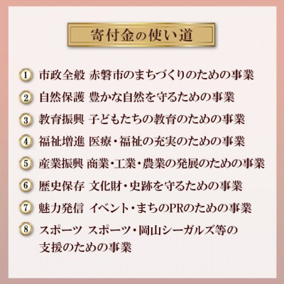 【返礼品なしの寄付】岡山県 赤磐市(1口:3,000円) [NO5765-1153] 