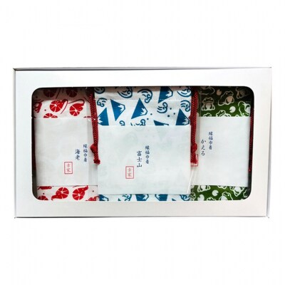 縁福巾着 おまかせ 5枚セット 全50種類 以上 巾着 巾着袋[NO5765-1333]