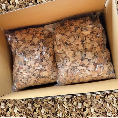 針葉樹 ウッドチップ 約80L (約20L×4袋)  スギ ヒノ 杉  [NO5765-1419]