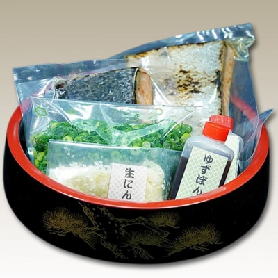 定期便 6ヵ月 岡山 名物 - さけのたたき ( 鮭のたたき ) 5人前 [NO5765-1453]