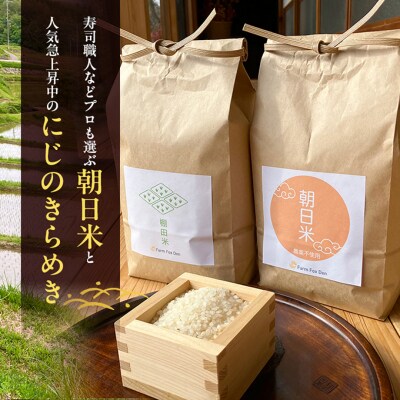 先行受付 伝統稲と現代稲食べ比べ 無洗米 精米8kg 令和8年産[NO5765-1519]