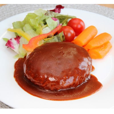 仙台名物　味の牛たん喜助の牛たんデミグラスソースハンバーグ 3