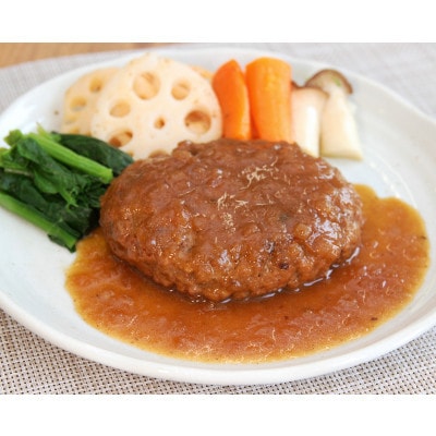 仙台名物　味の牛たん喜助の牛たんオニオンソースハンバーグ4