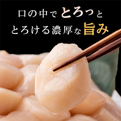 特鮮!枝幸ほたて(小粒)冷凍貝柱1kg(5S～7Sサイズ)