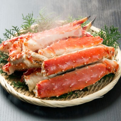 【さとふる限定】ボイル タラバガニ 姿 1尾 (約5.0kg~5.2kg) 北海道オホーツク枝幸町産