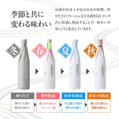 【年4回 定期便】 六歌仙　蔵の隠し酒720ml×2本セット　hi003-hi019-021r