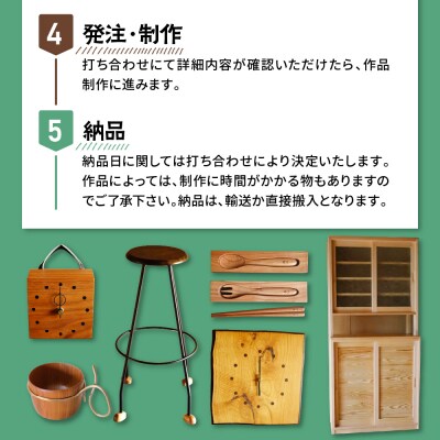 木のものづくりオーダー権#25　A-0885