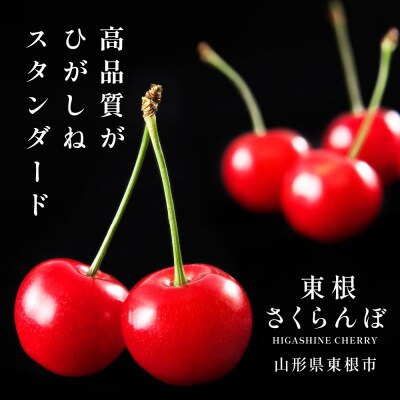 2025年さくらんぼ「山形紅王」35粒桐製化粧箱入り(2L) 東根農産センター提供