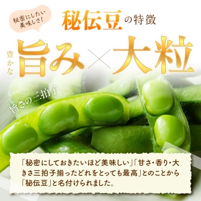 【2026年産】 枝豆 「秘伝豆」 1.5kg よってけポポラ提供 hi003-163