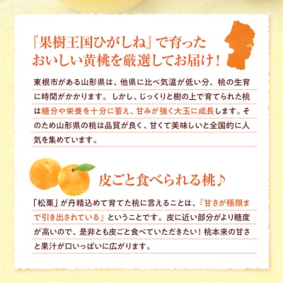 【先行受付】黄桃 品種おまかせ 秀品2kg(硬め) hi004-hi062-026-2