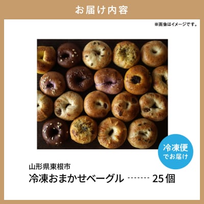 おすすめベーグル 25個セット 山形県 東根市 hi086-004