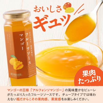 フルーツソース160g　マンゴー(12本)和歌山産業提供 山形県 東根市 hi070-012