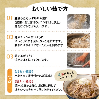 山形生そば 「5食入り」 山形県 東根市 神町食品提供 hi095-004