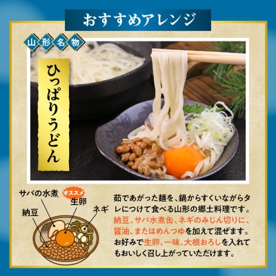 山形麦きり 「10食入り」 山形県 東根市 神町食品提供 麦切 郷土料理 hi095-009